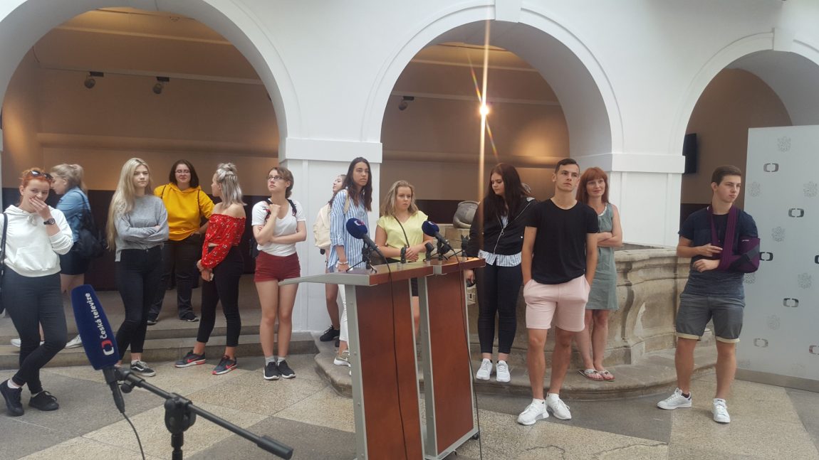 Třídní výlet a odborná exkurze v Praze studentů OA2